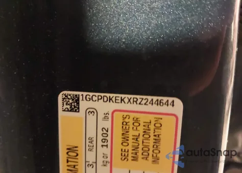 2024 Chevrolet Silverado 1500 4Wd Short Bed Lt With 2Fl from USA, damaged, VIN 1GCPDKEKXRZ244644